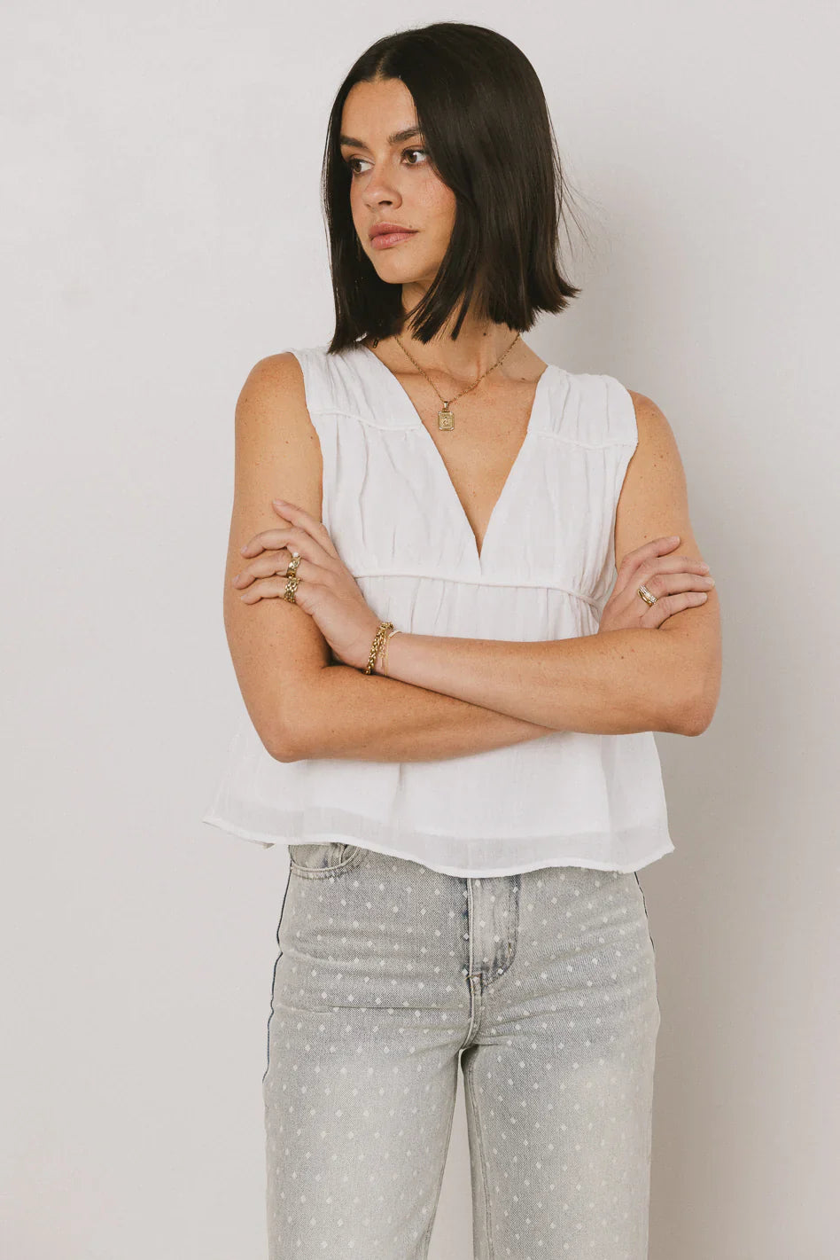 Ruth V-Neck Top