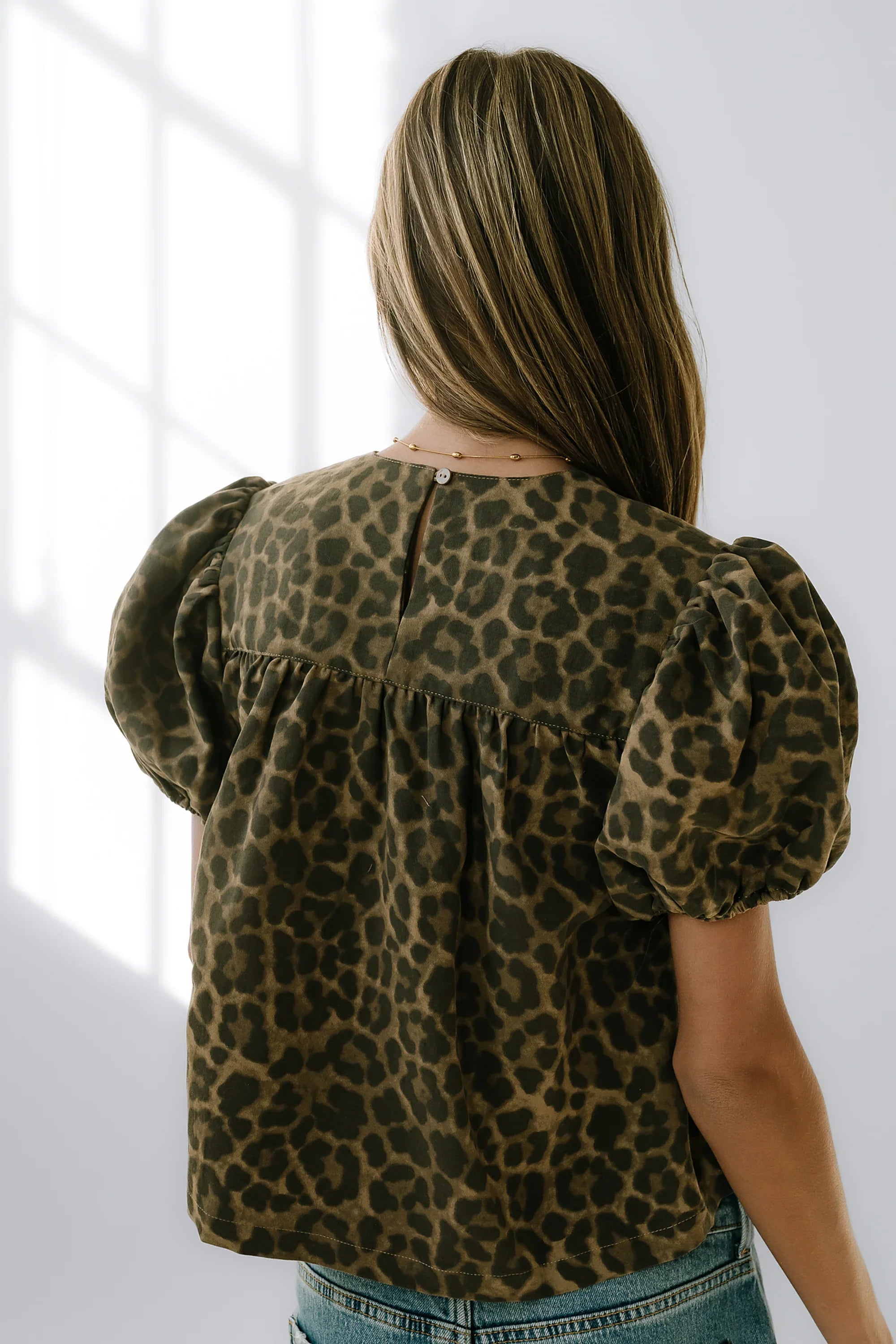 Trixie Leopard Blouse