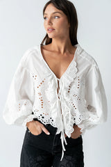 Lettie Embroidered Blouse