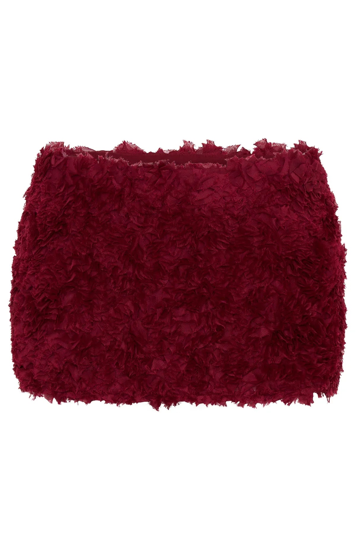 On My Wishlist Mini Skirt Wine