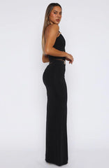 Broken Hearted Maxi Skirt Black